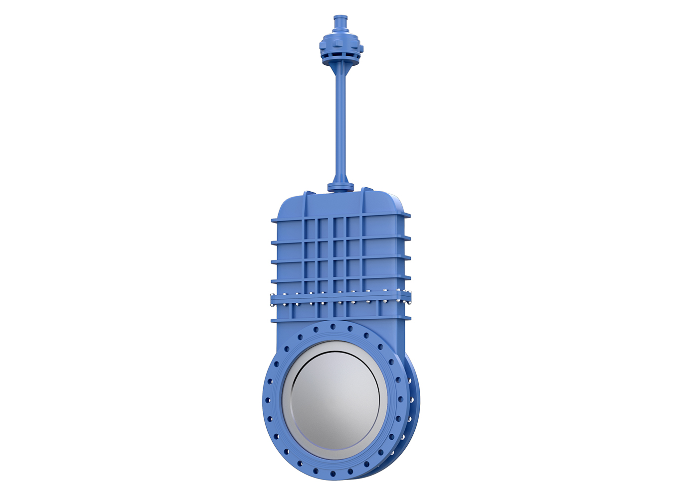 Задвижка шиберно-ножевая EAZ ZT для сточных вод